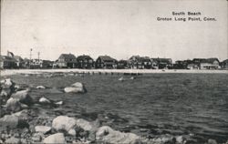 South Beach, Groton Long Point, Conn. Postcard