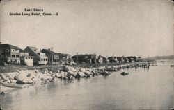 East Shore, Groton Long Point, Conn. Postcard