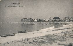 South Beach, Groton Long Point, CT Postcard