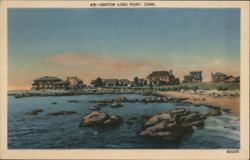 Groton Long Point, Conn. Postcard