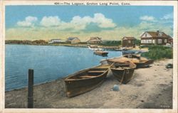 The Lagoon, Groton Long Point, Connecticut Postcard Postcard Postcard