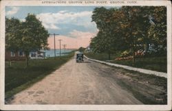 Approaching Groton Long Point, Groton, CT Connecticut Postcard Postcard Postcard