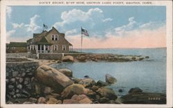 Rocky Shore, East Side, Groton Long Point, Groton, CT Connecticut Postcard Postcard Postcard