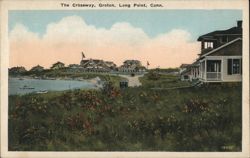 The Crossway, Groton Long Point, Conn. Postcard