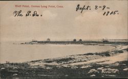 Bluff Point, Groton Long Point, Conn. Postcard