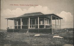 Club House, Groton Long Point, Connecticut Postcard