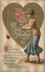 To My Valentine Postcard