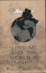 Love Me and the World Is Mine Postcard