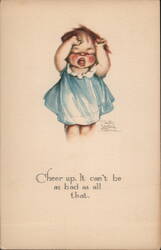 Crying Child, Cheer Up Postcard Postcard