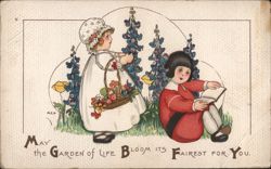 May the Garden of Life Bloom its Fairest for You Postcard