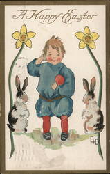 A Happy Easter Postcard