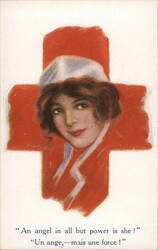 Red Cross Nurse Postcard