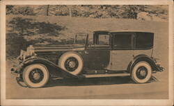 1931 Cadillac Opera-Type Town Car Postcard