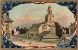 Independence Hall, Philadelphia Postcard