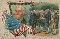 Washington's Inauguration Postcard