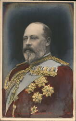 H.M. King Edward VII Postcard