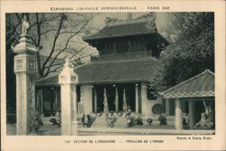 Pavillon de L'Annam, Section de L'Indochine, Paris 1931 Postcard