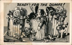 Ready For The Dumps! Postcard