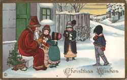 Christmas Wishes Postcard