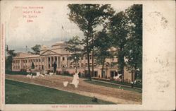 New York State Building, 1904 World's Fair Postcard