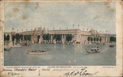 Palace of Education, 1904 Louisiana Purchase Exposition Postcard