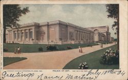 Palace of Art, Louisiana Purchase Exposition, St. Louis, 1904 Postcard