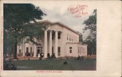 Georgia State Building, 1904 World's Fair, St. Louis Postcard