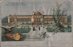 Government Building, 1904 World's Fair, St. Louis Postcard