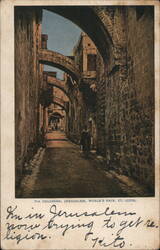 Via Dolorosa, Jerusalem Postcard