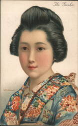 The Geisha Postcard