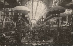 Crystal Palace, Imperial War Museum and Great Victory Exhibition Postcard