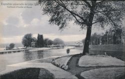 Exposition Universelle de Liège 1905 Confluent D'Ourthe et Meuse Postcard