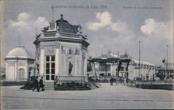 Pavilion de la Vieille Montagne, Liège 1905 Postcard