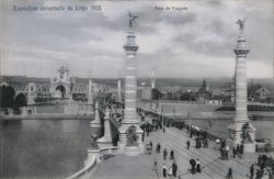 Pont de Fragnée, Liège 1905 Exposition Universelle Postcard