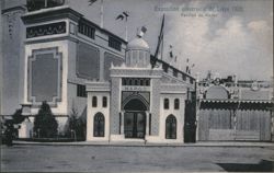 Pavillon du Maroc, Exposition Universelle de Liège 1905 Postcard