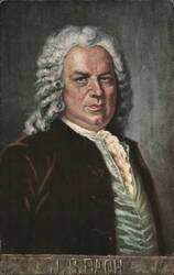 Johann Sebastian Bach Postcard