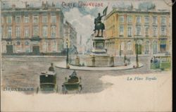 Place Royale, Brussels, Belgium Postcard