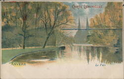 Le Parc, Antwerp Postcard