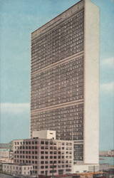 United Nations Building, New York City Postcard