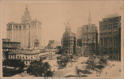 City Hall Park, New York Postcard