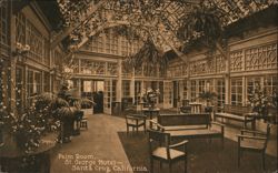 Palm Room, St. George Hotel, Santa Cruz Postcard