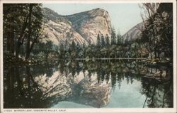 Mirror Lake, Yosemite Valley Postcard