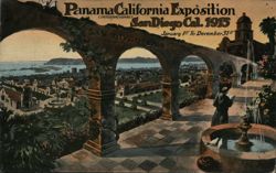 Panama California International Exposition 1915 Postcard