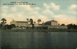 Hotel Ormond, View from the Halifax River Postcard