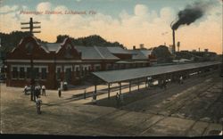 Passenger Station, Lakeland, Fla. Postcard