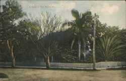 A Home in Fort Myers, Florida Postcard