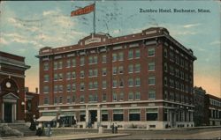 Zumbro Hotel, Rochester, Minn. Postcard