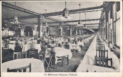 The McCreery Restaurant, Pittsburgh Postcard