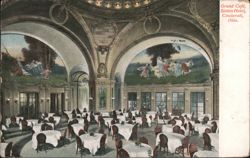 Grand Cafe, Sinton Hotel, Cincinnati, Ohio Postcard