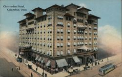 Chittenden Hotel, Columbus, Ohio Postcard